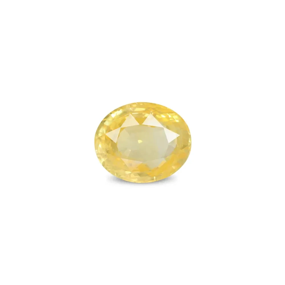 Yellow Sapphire (Pukhraj) - 6.54 Carat