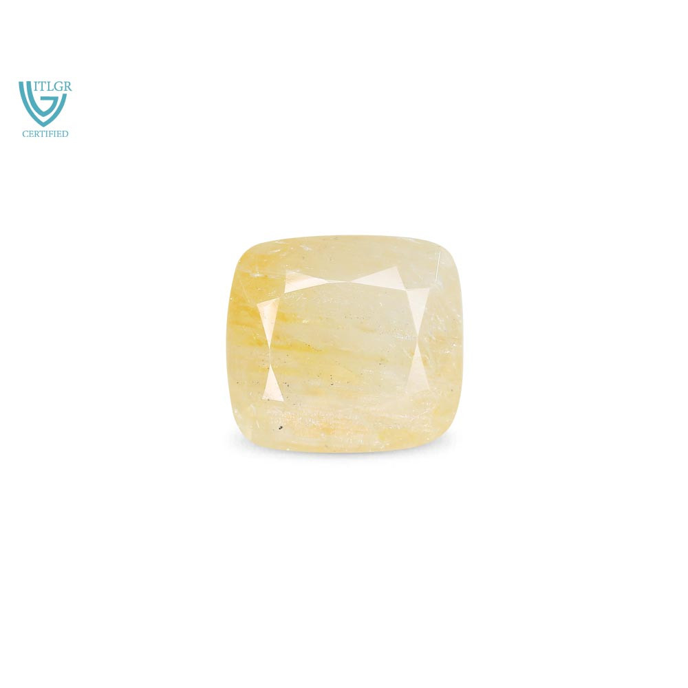 Yellow Sapphire (Pukhraj) - 6.55 Carat