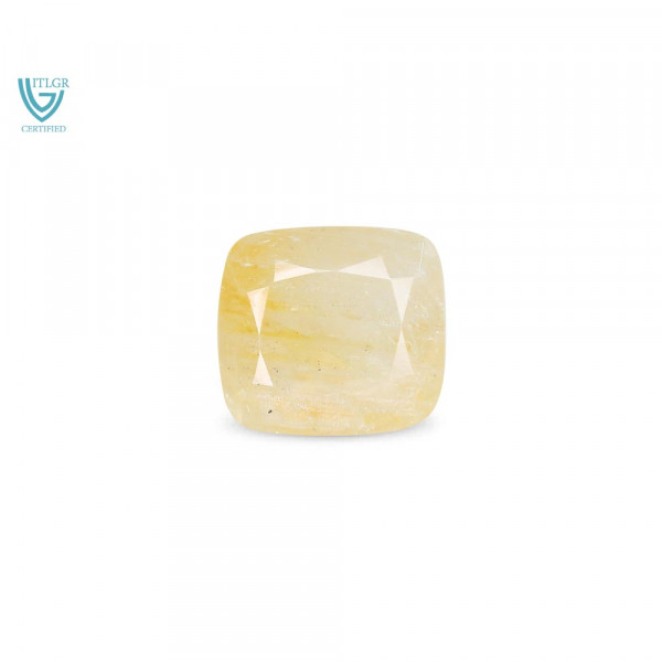 Yellow Sapphire (Pukhraj) - 6.55 Carat