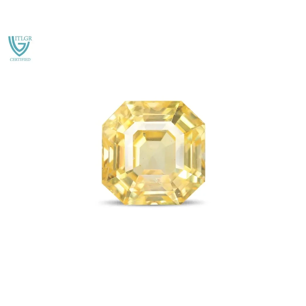 Yellow Sapphire (Pukhraj) - 6.56 Carat