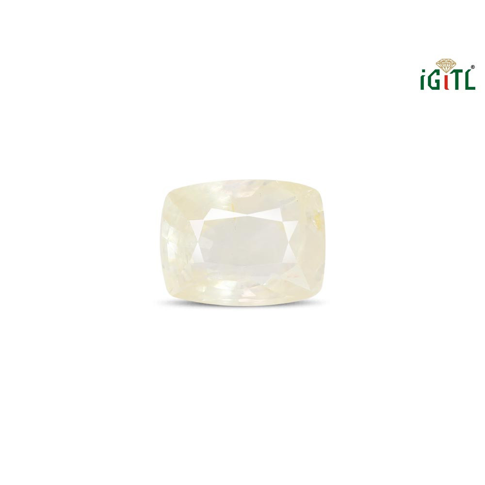 Yellow Sapphire (Pukhraj) - 6.57 Carat