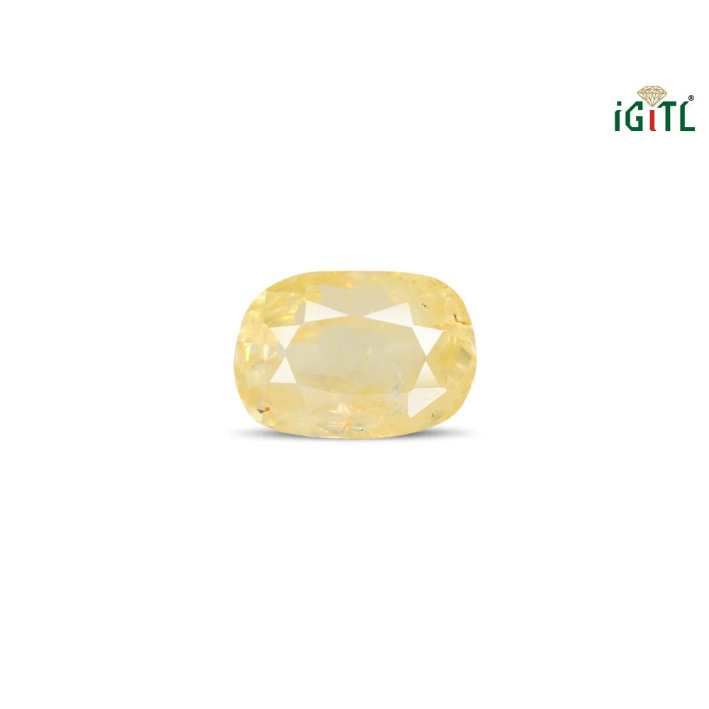 Yellow Sapphire (Pukhraj) - 6.6 Carat
