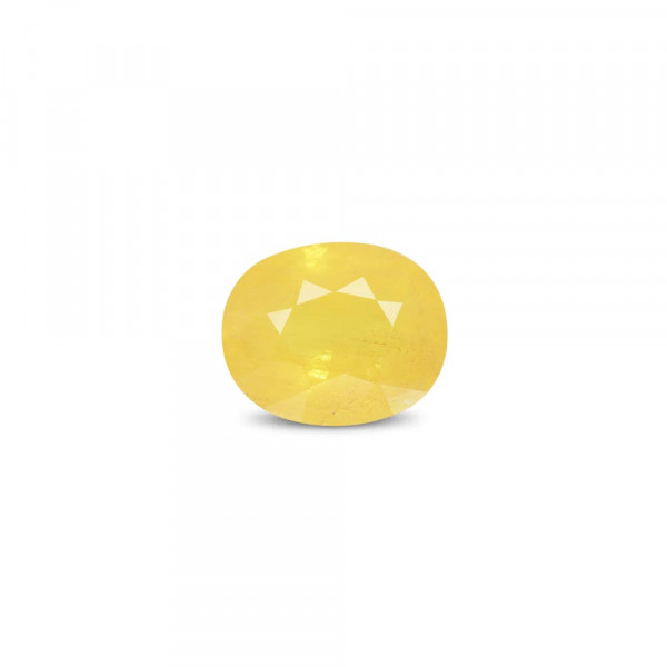 Yellow Sapphire (Pukhraj) - 6.6 Carat