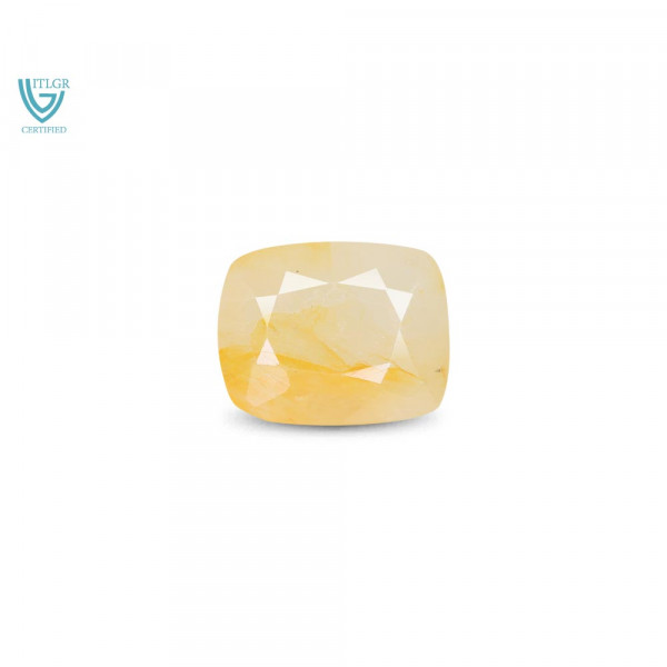 Yellow Sapphire (Pukhraj) - 6.62 Carat