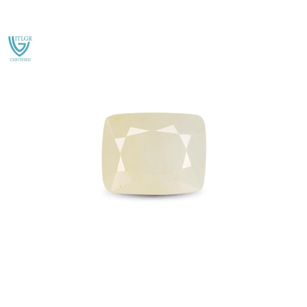 Yellow Sapphire (Pukhraj) - 6.72 Carat