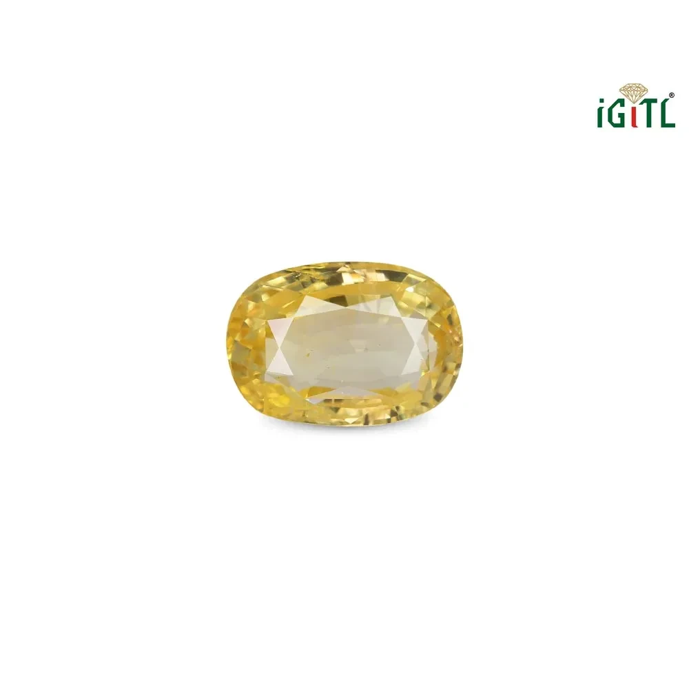 Yellow Sapphire (Pukhraj) - 6.75 Carat