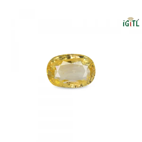 Yellow Sapphire (Pukhraj) - 6.75 Carat