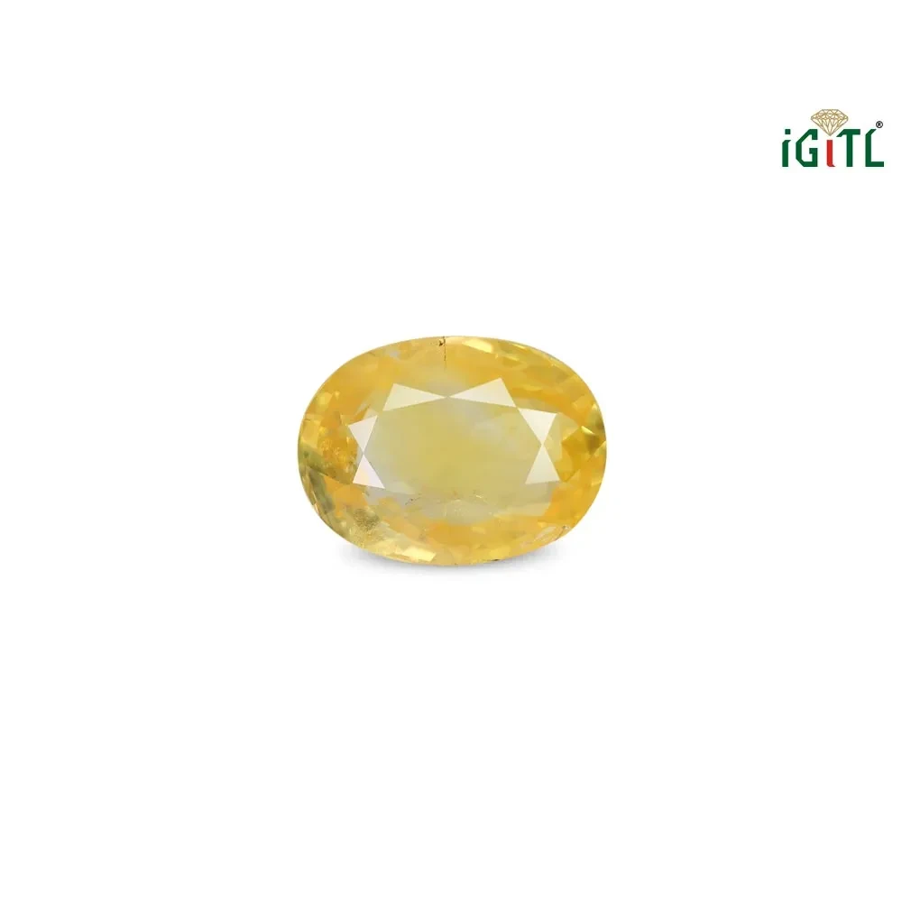 Yellow Sapphire (Pukhraj) - 6.75 Carat