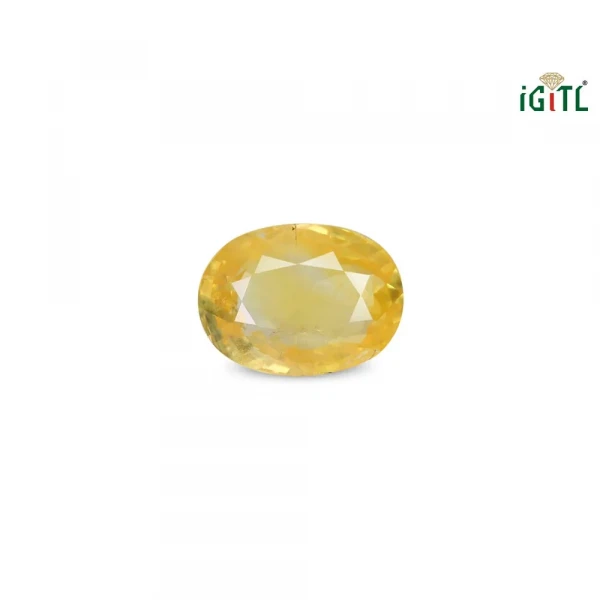 Yellow Sapphire (Pukhraj) - 6.75 Carat