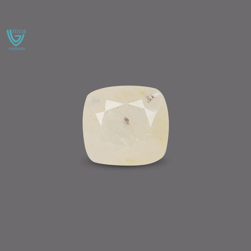 Yellow Sapphire (Pukhraj) - 6.82 Carat