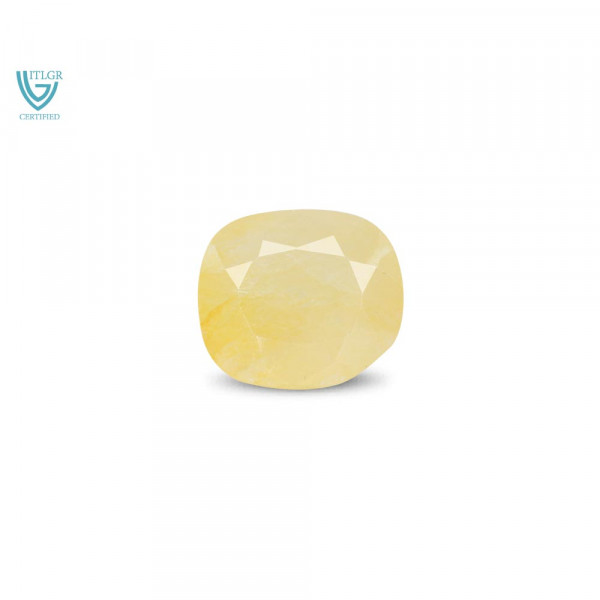 Yellow Sapphire (Pukhraj) - 6.83 Carat