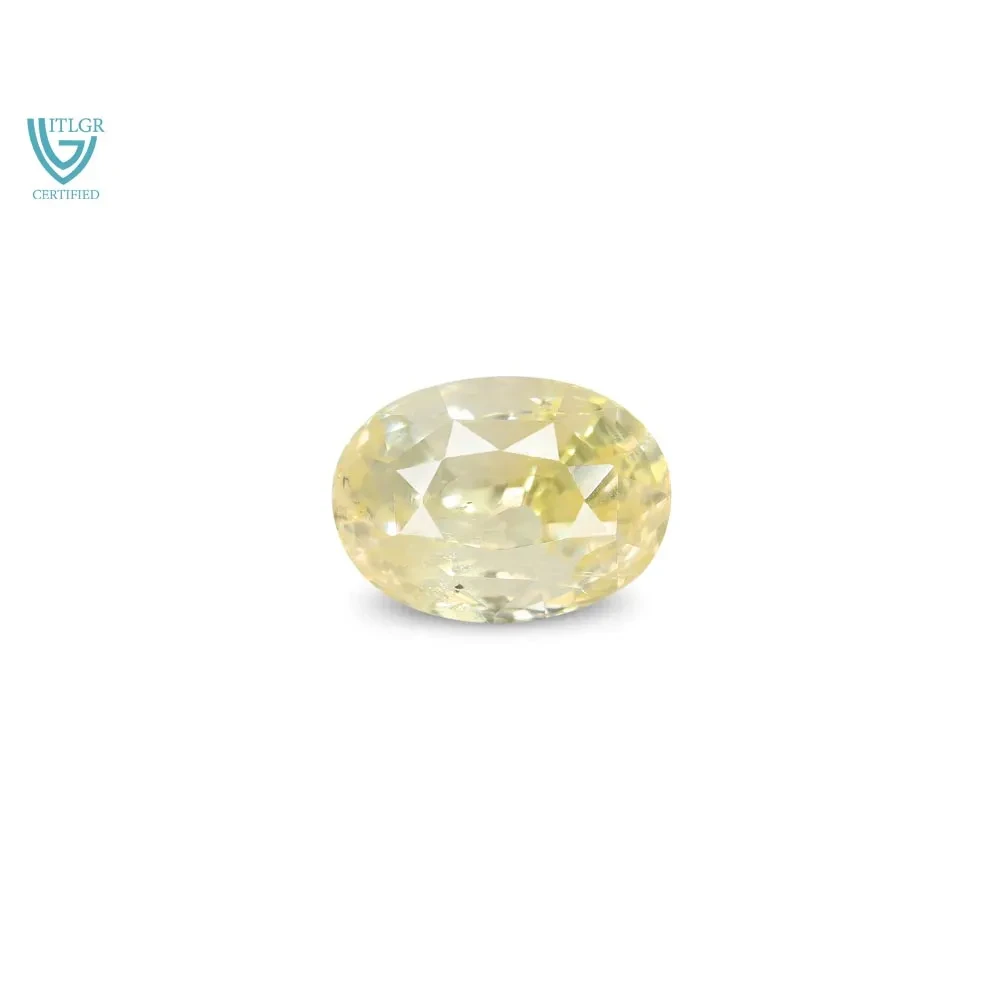 Yellow Sapphire (Pukhraj) - 6.85 Carat