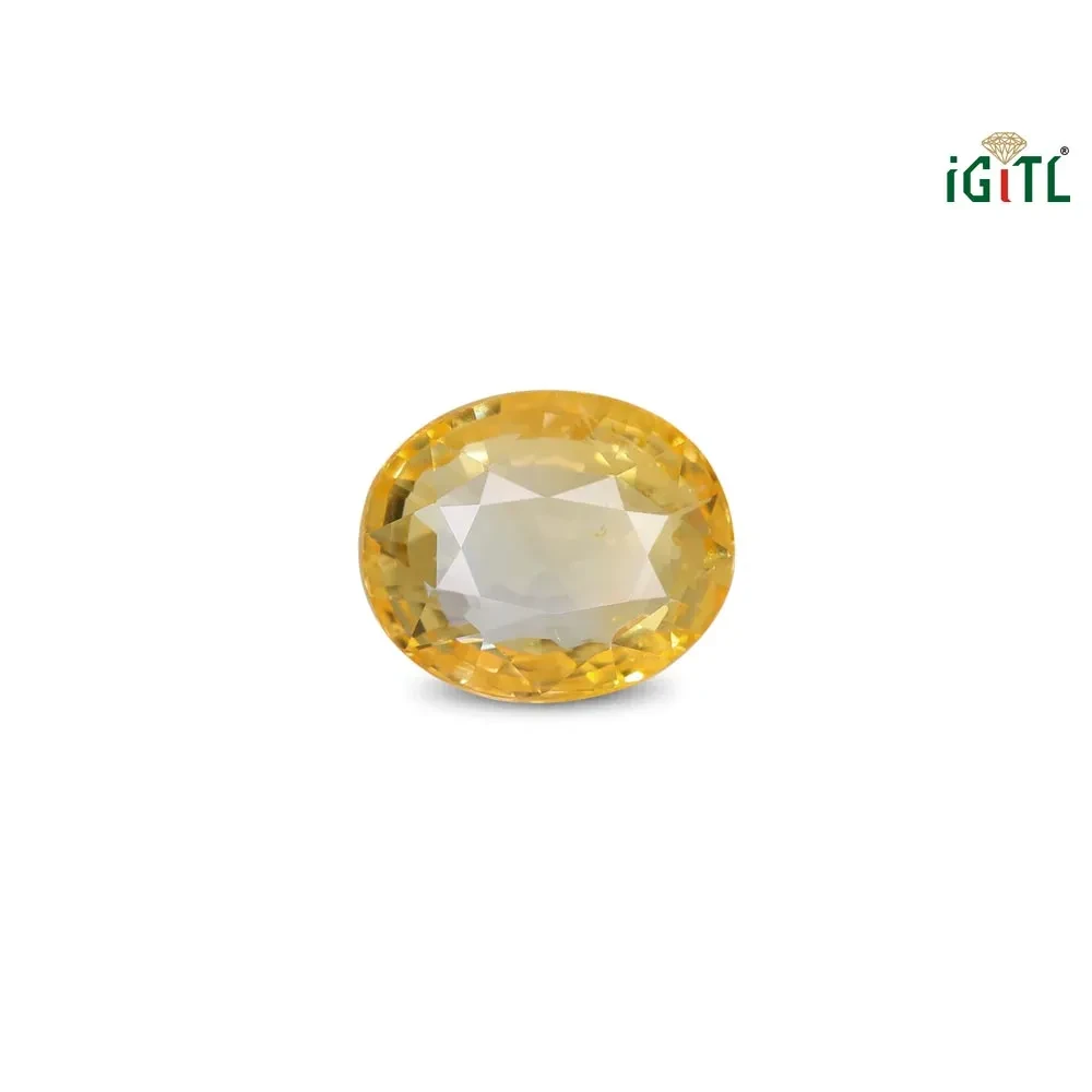 Yellow Sapphire (Pukhraj) - 6.85 Carat