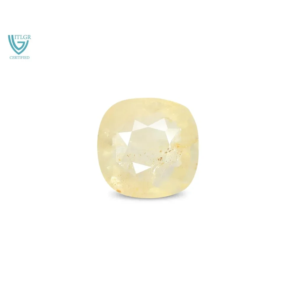 Yellow Sapphire (Pukhraj) - 6.95 Carat