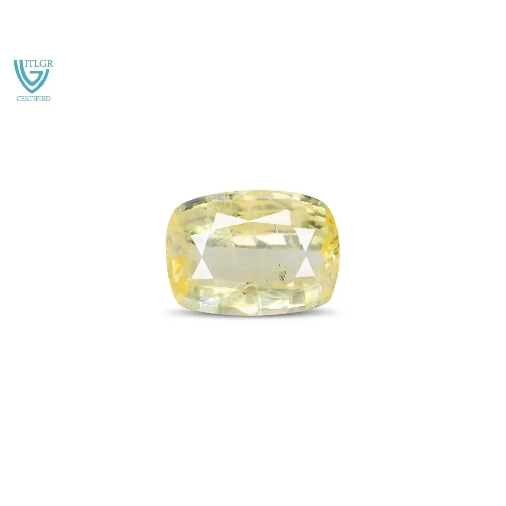 Yellow Sapphire (Pukhraj) - 7.21 Carat