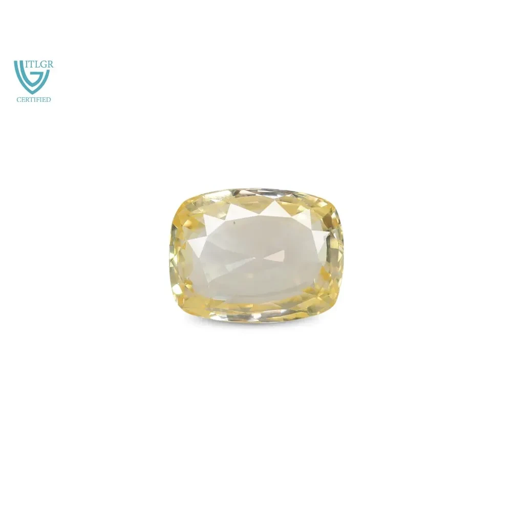 Yellow Sapphire (Pukhraj) - 7.24 Carat
