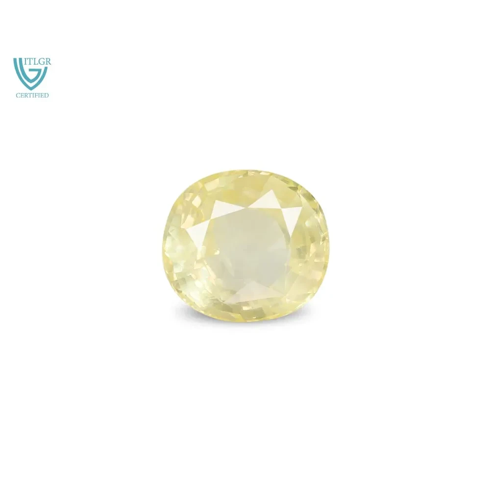 Yellow Sapphire (Pukhraj) - 7.32 Carat