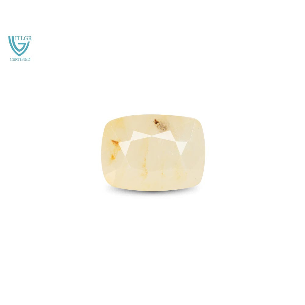 Yellow Sapphire (Pukhraj) - 7.32 Carat