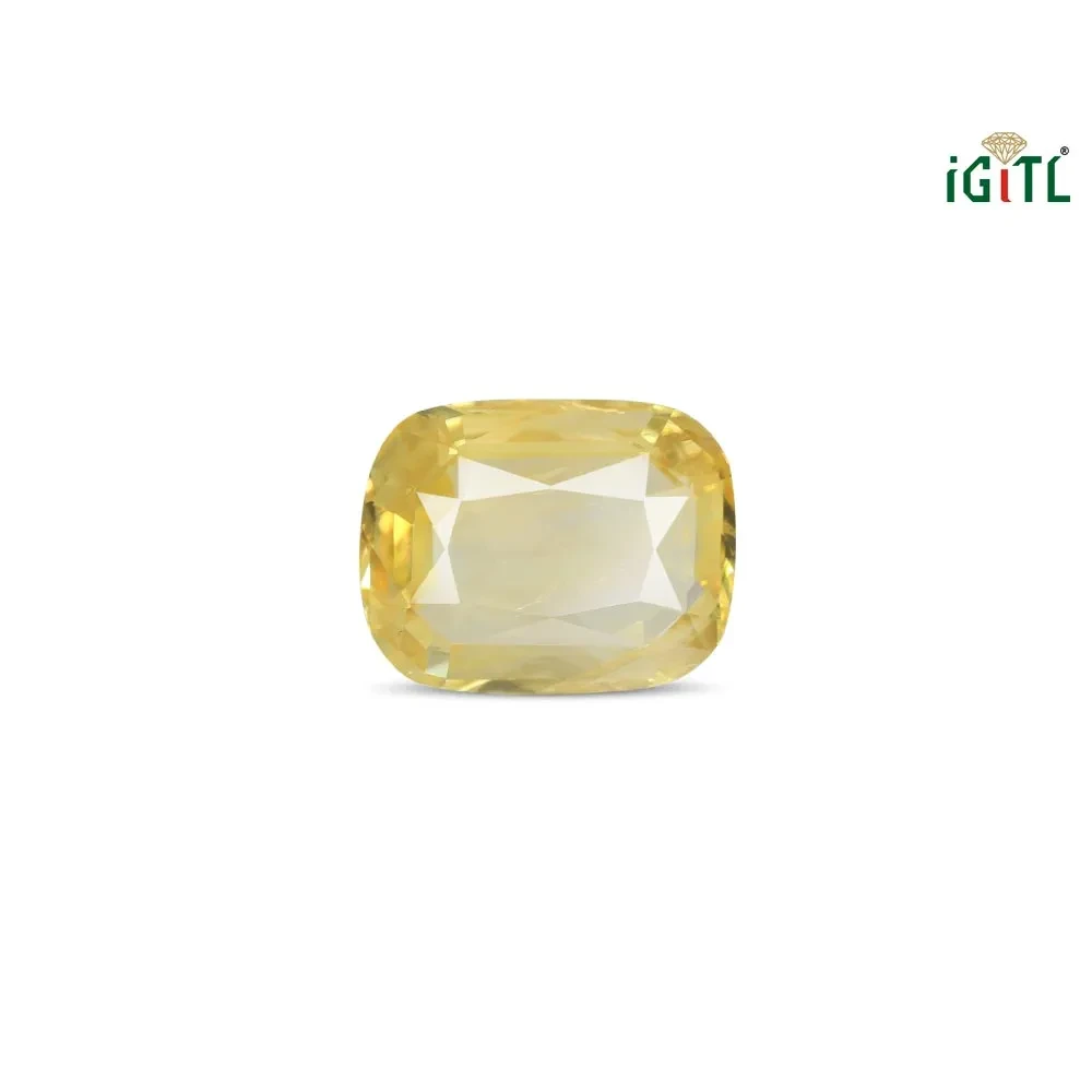 Yellow Sapphire (Pukhraj) - 7.47 Carat