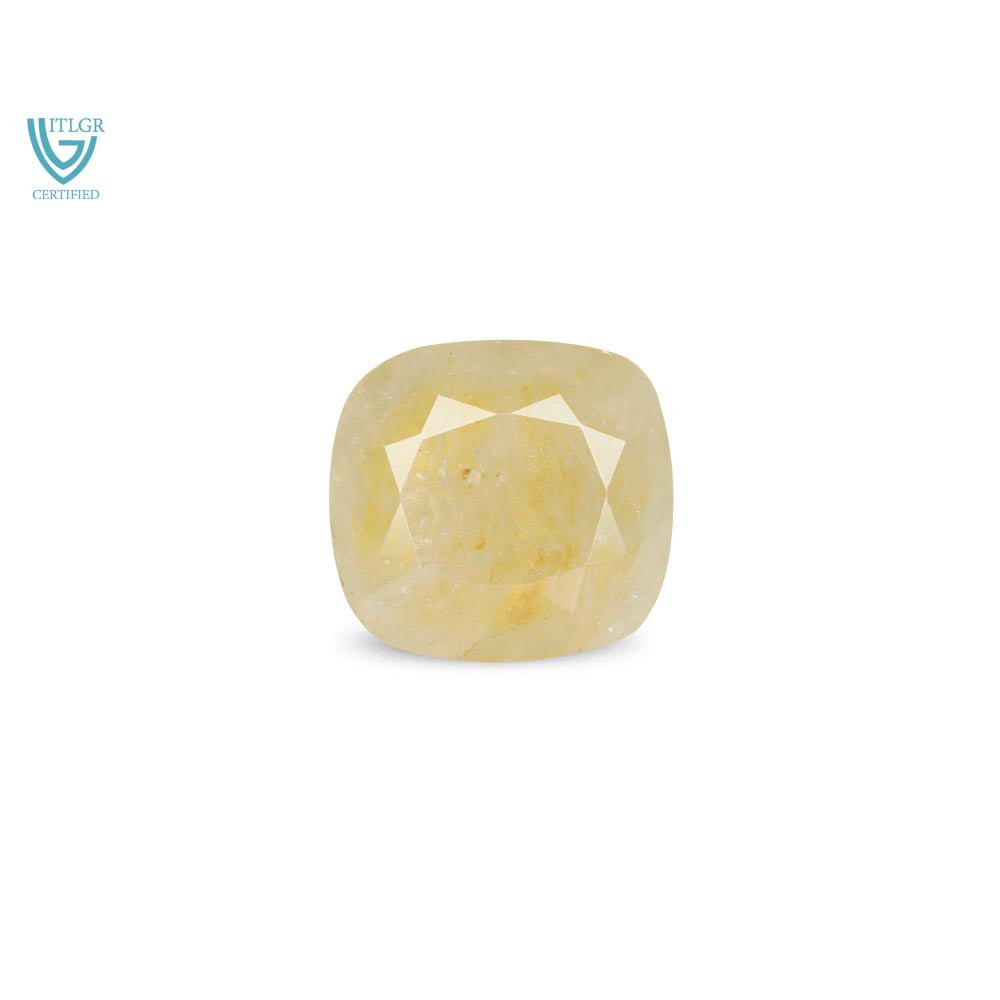 Yellow Sapphire (Pukhraj) - 7.52 Carat
