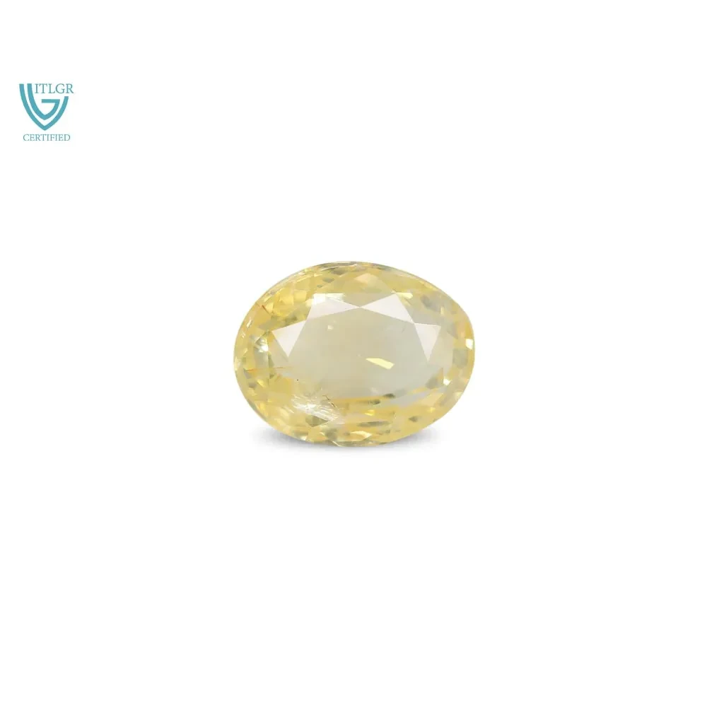 Yellow Sapphire (Pukhraj) - 7.56 Carat