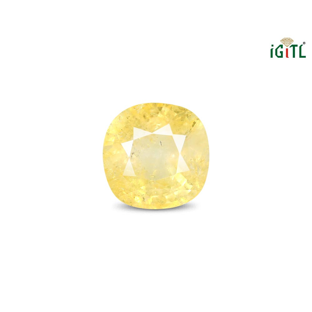Yellow Sapphire (Pukhraj) - 7.57 Carat