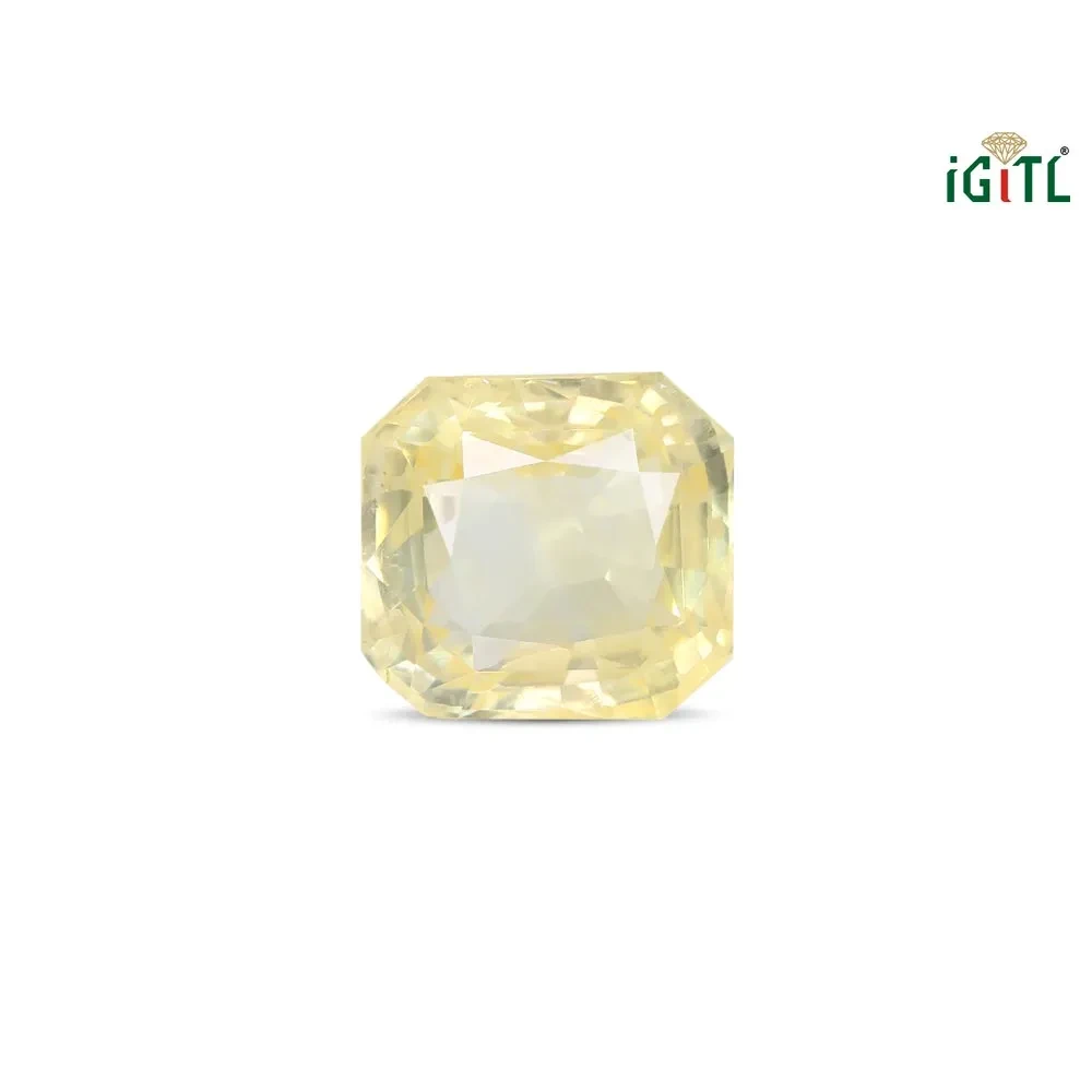 Yellow Sapphire (Pukhraj) - 7.59 Carat
