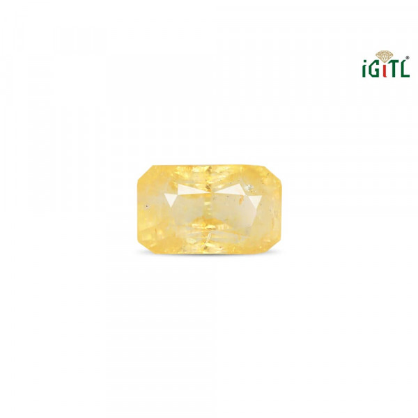Yellow Sapphire (Pukhraj) - 7.59 Carat