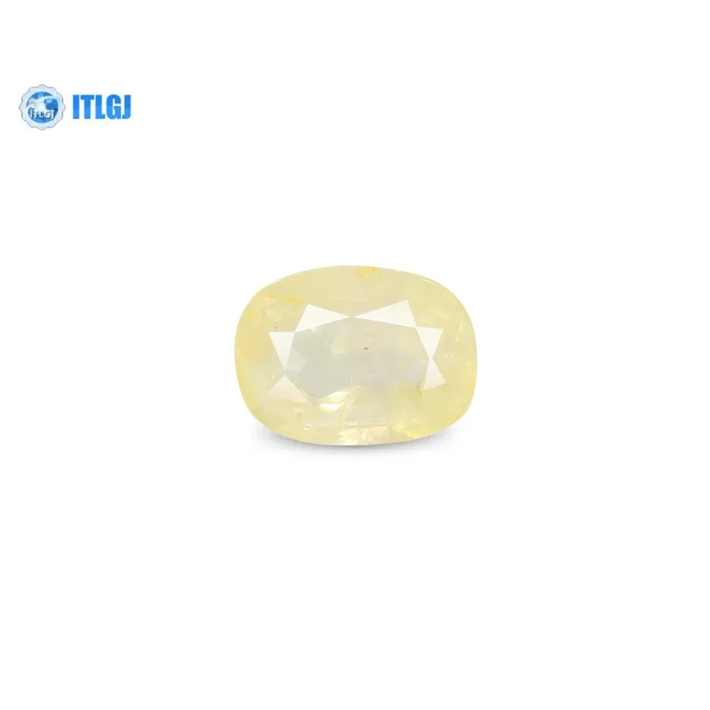 Yellow Sapphire (Pukhraj) - 7.63 Carat