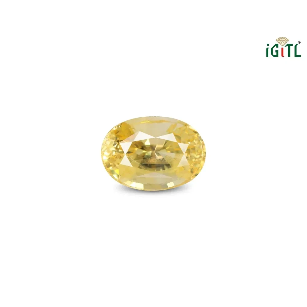 Yellow Sapphire (Pukhraj) - 7.64 Carat