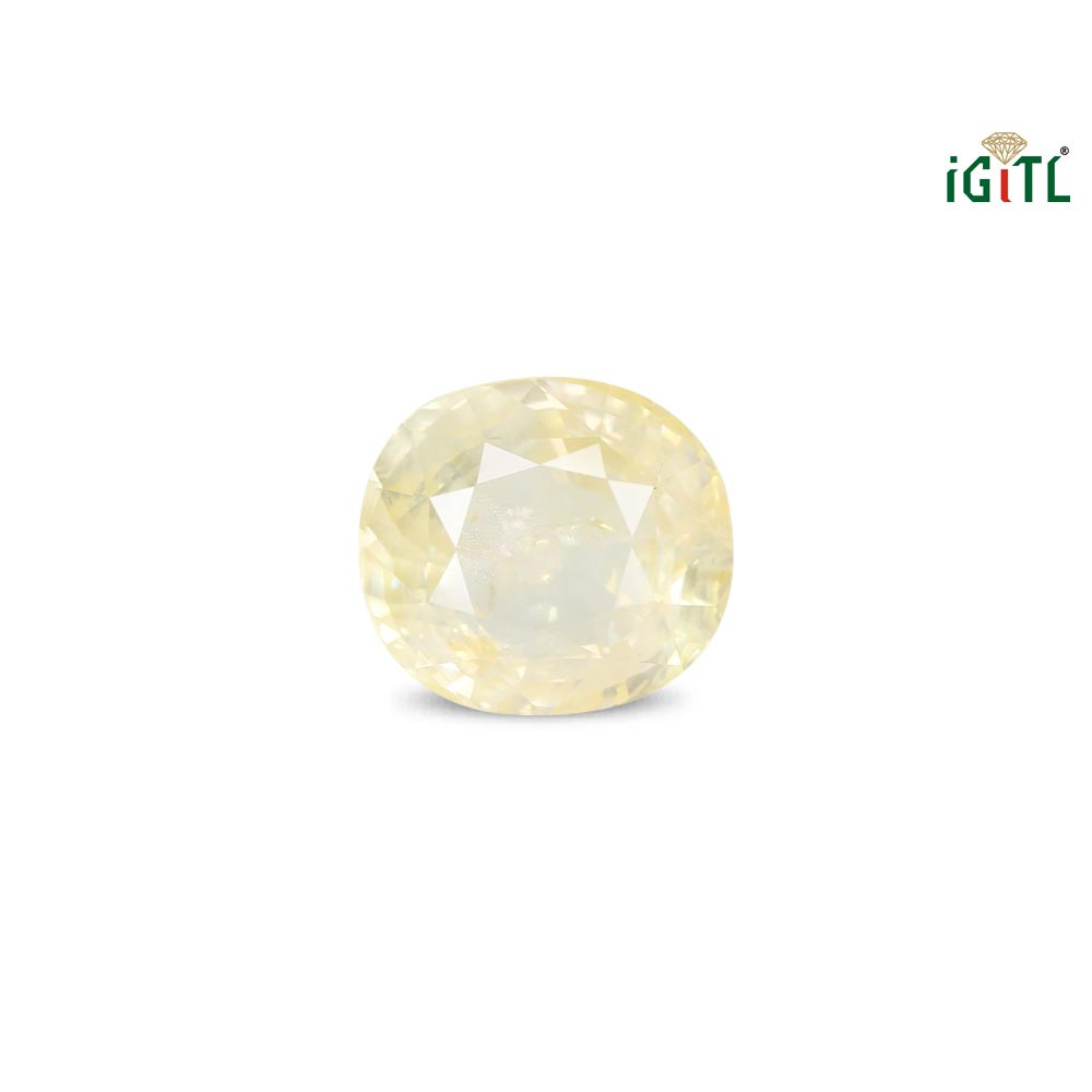 Yellow Sapphire (Pukhraj) - 7.64 Carat