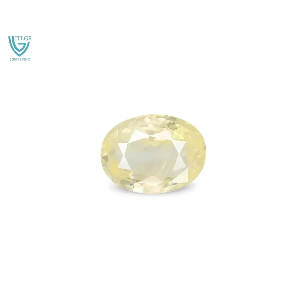 Yellow Sapphire (Pukhraj) - 7.73 Carat