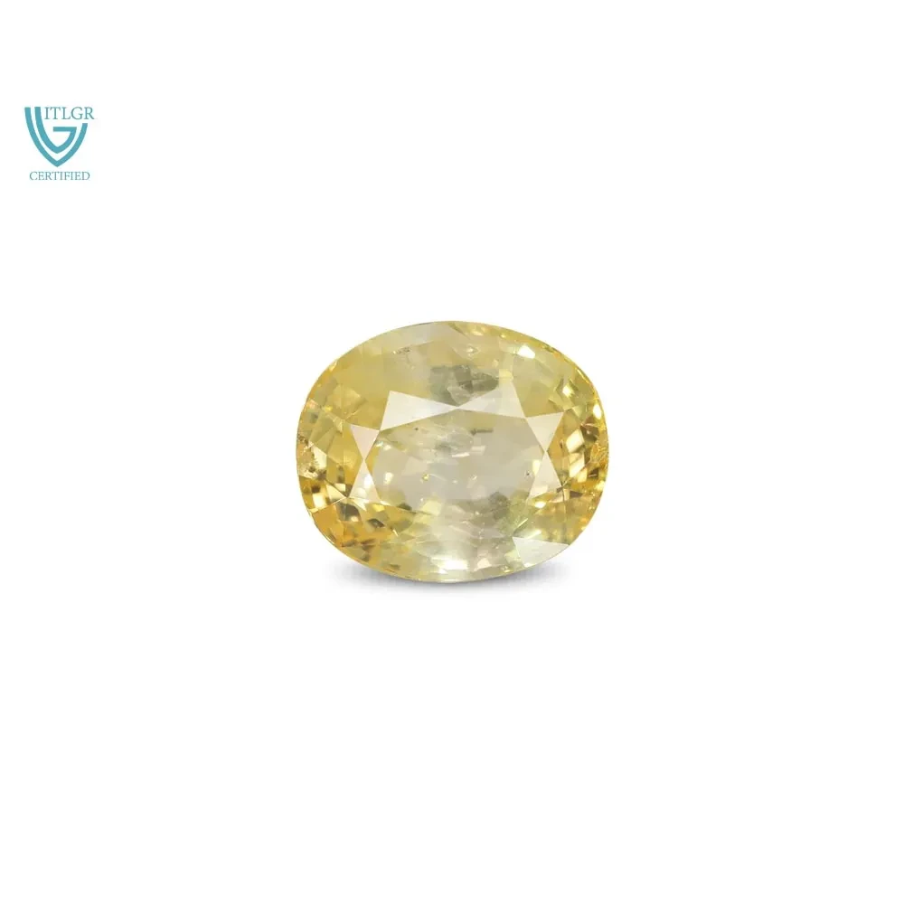 Yellow Sapphire (Pukhraj) - 7.73 Carat