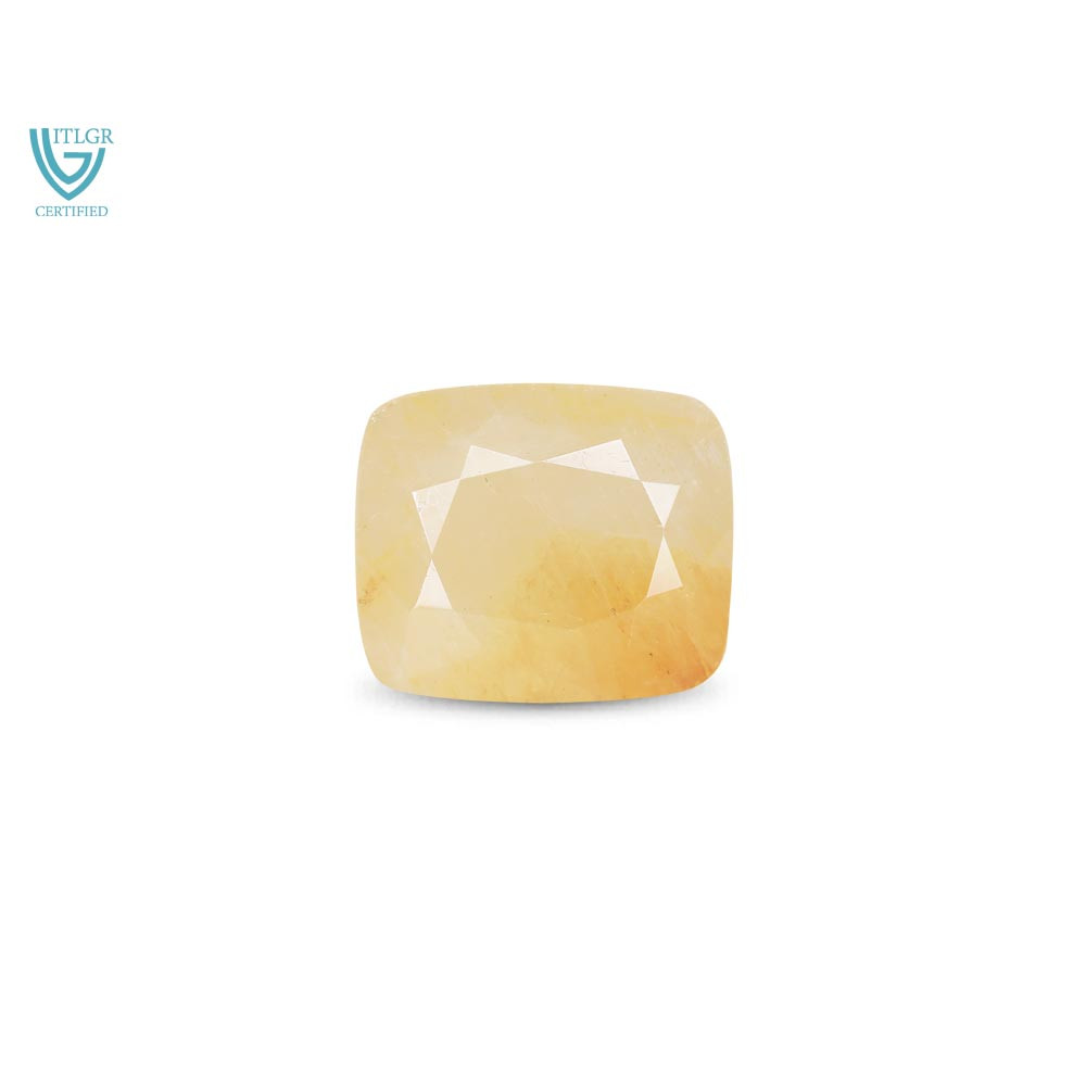 Yellow Sapphire (Pukhraj) - 7.83 Carat