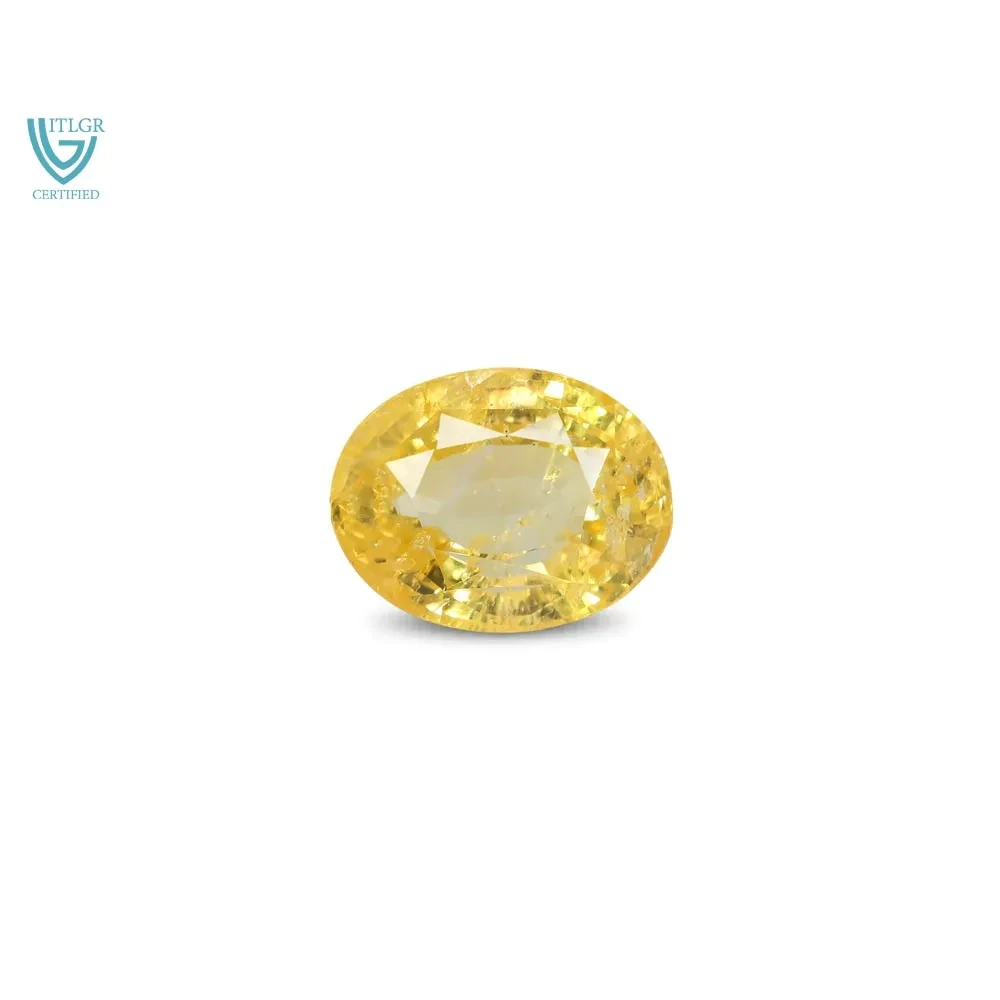 Yellow Sapphire (Pukhraj) - 7.99 Carat