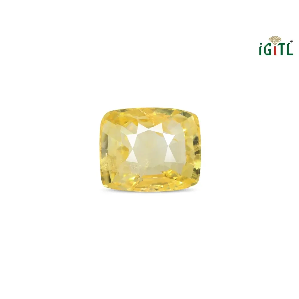 Yellow Sapphire (Pukhraj) - 8.11 Carat