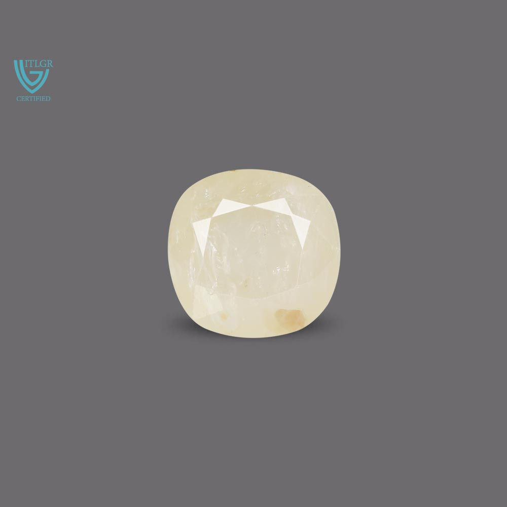 Yellow Sapphire (Pukhraj) - 8.19 Carat