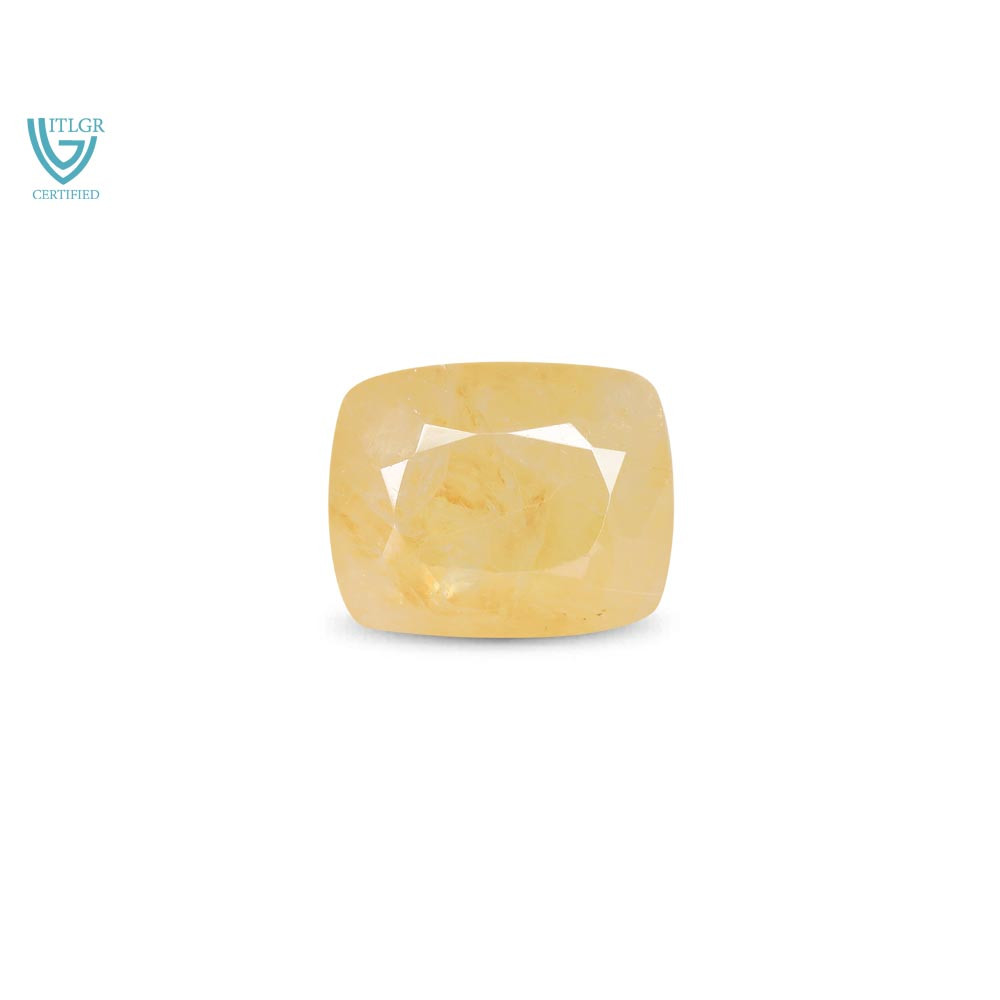 Yellow Sapphire (Pukhraj) - 8.27 Carat