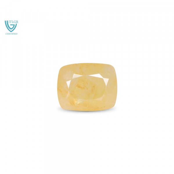 Yellow Sapphire (Pukhraj) - 8.27 Carat