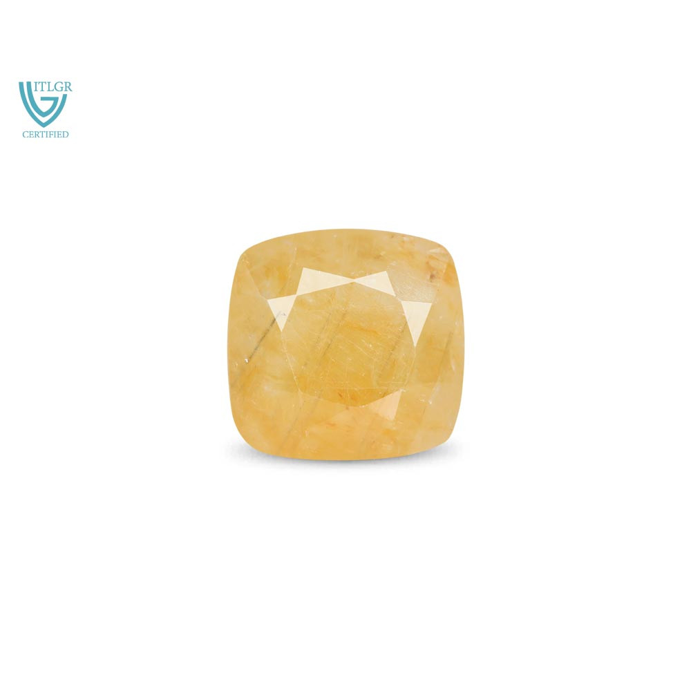 Yellow Sapphire (Pukhraj) - 8.97 Carat