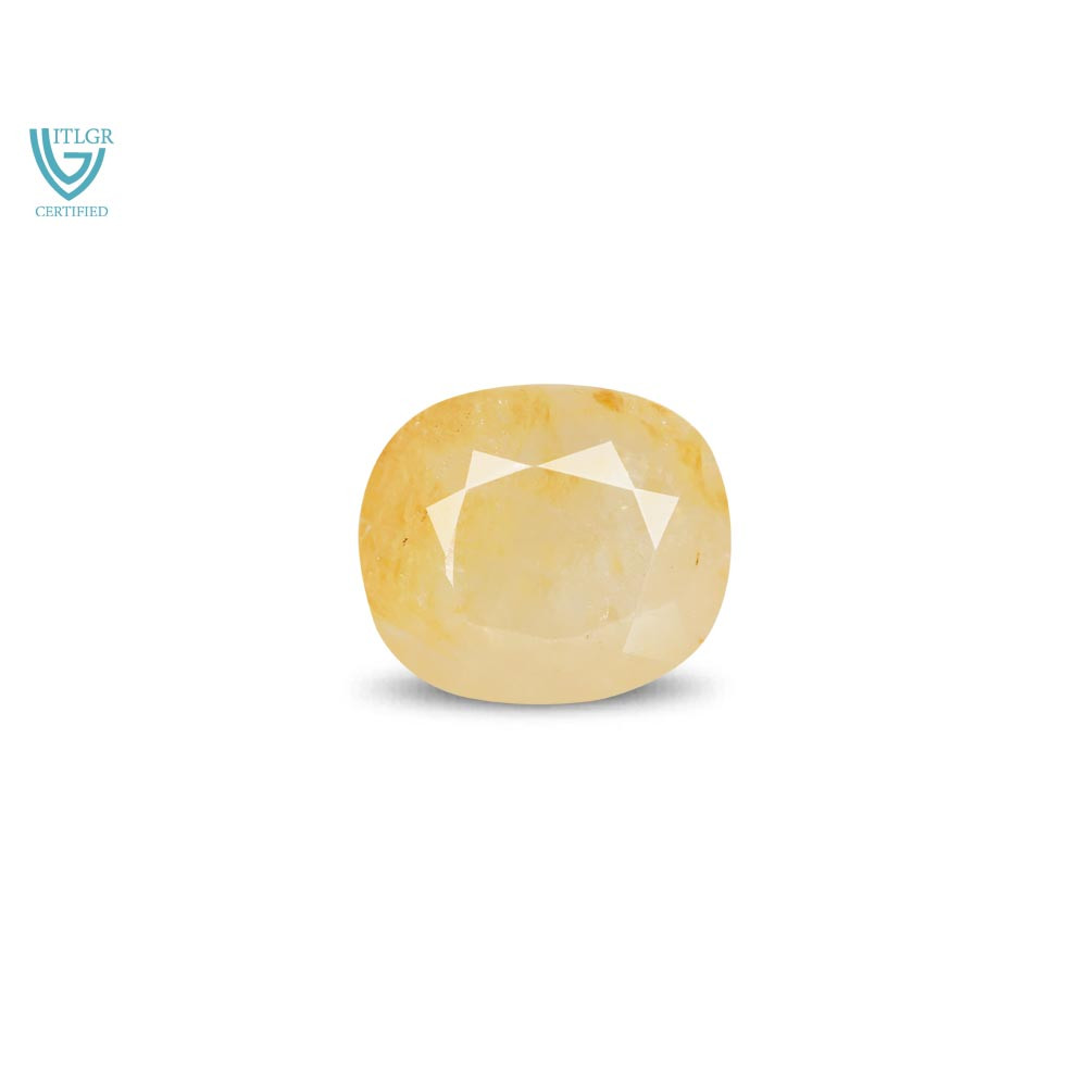 Yellow Sapphire (Pukhraj) - 9.9 Carat