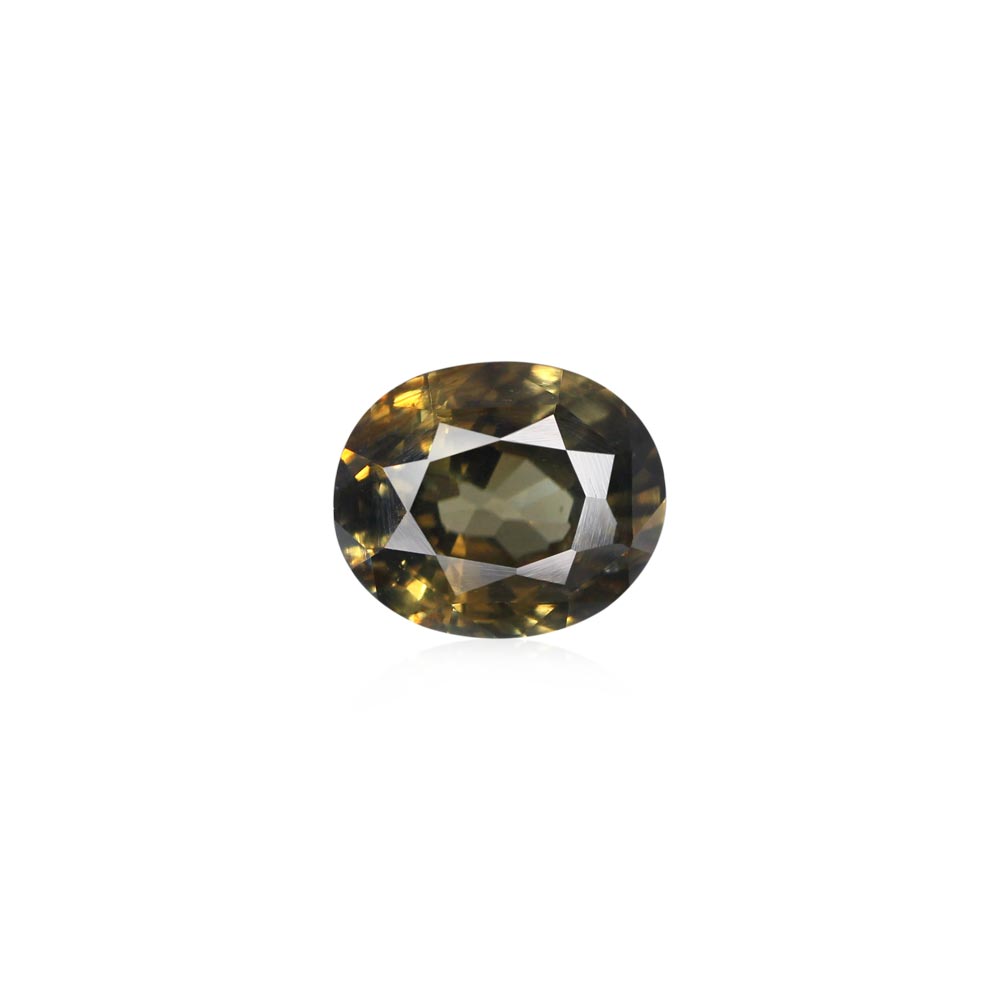 Yellowish Green Zircon - 5.72 Carat