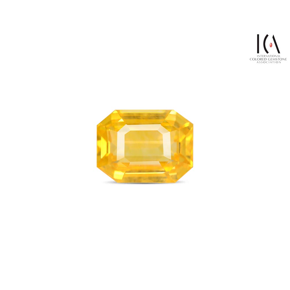 Yellow Sapphire - 7.17 Carat