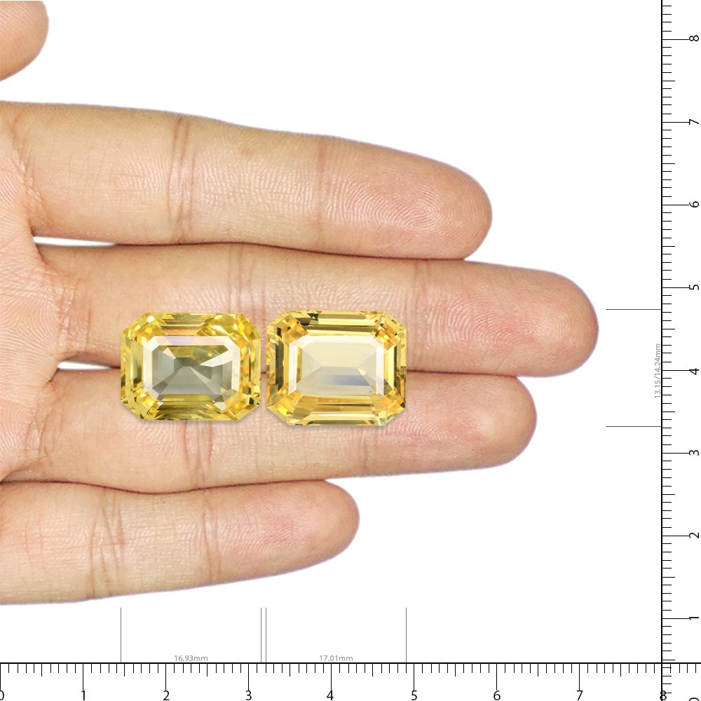 Yellow Sapphire - 41.82 Carat