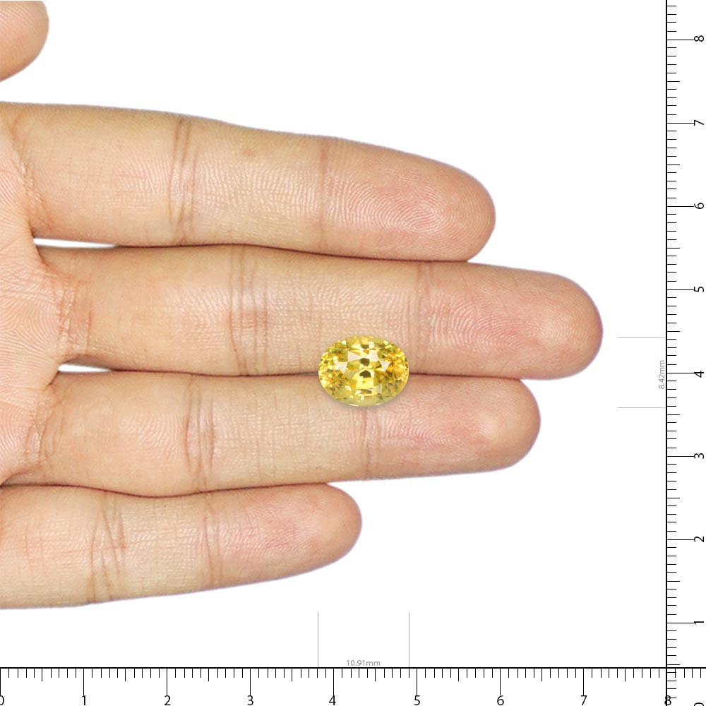 Yellow Sapphire - 5.12 Carat