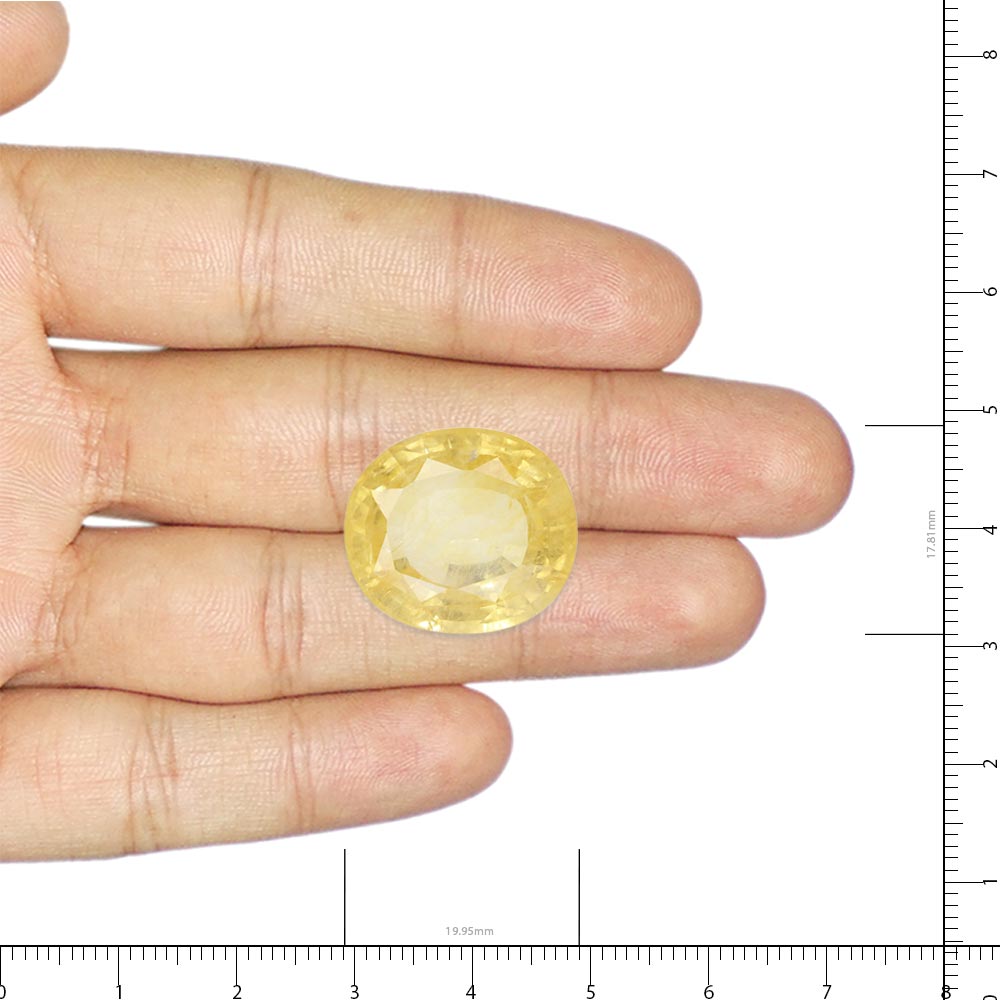 Yellow Sapphire - 33.43 Carat