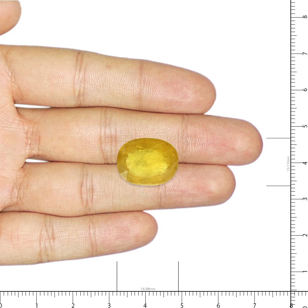 Yellow Sapphire - 16.79 Carat