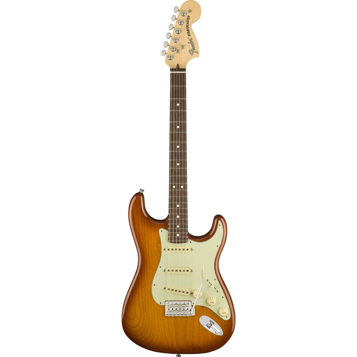 Fender AM Performer Strat Alder Body Rosewood Fingerboard SSS Yosemite Pickups Honey Burst Finish online price in India