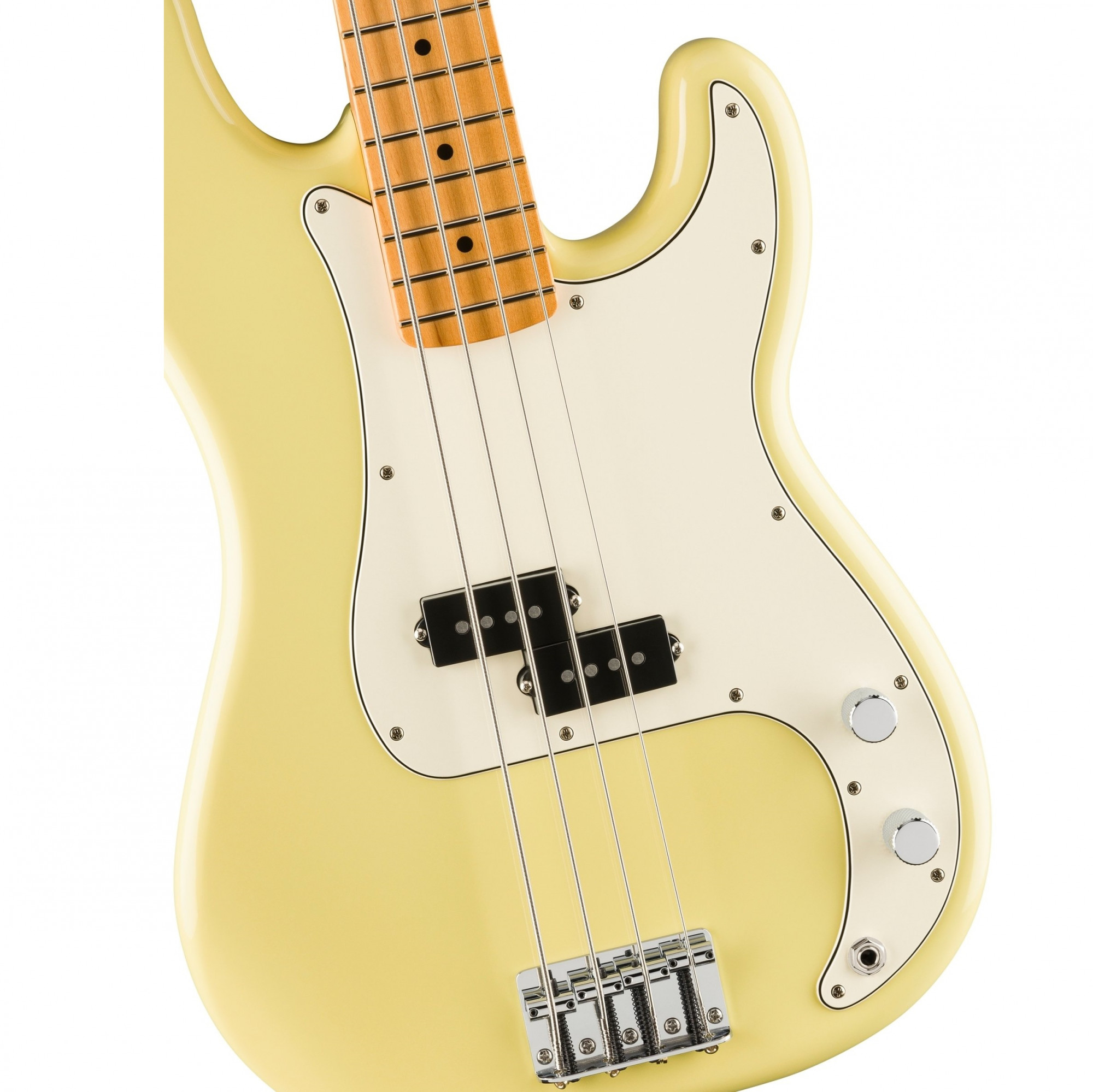 Fender Player II Precision Bass Guitar Hialeah Yellow online in India at johnsmusicin at the lowest price Online price in India