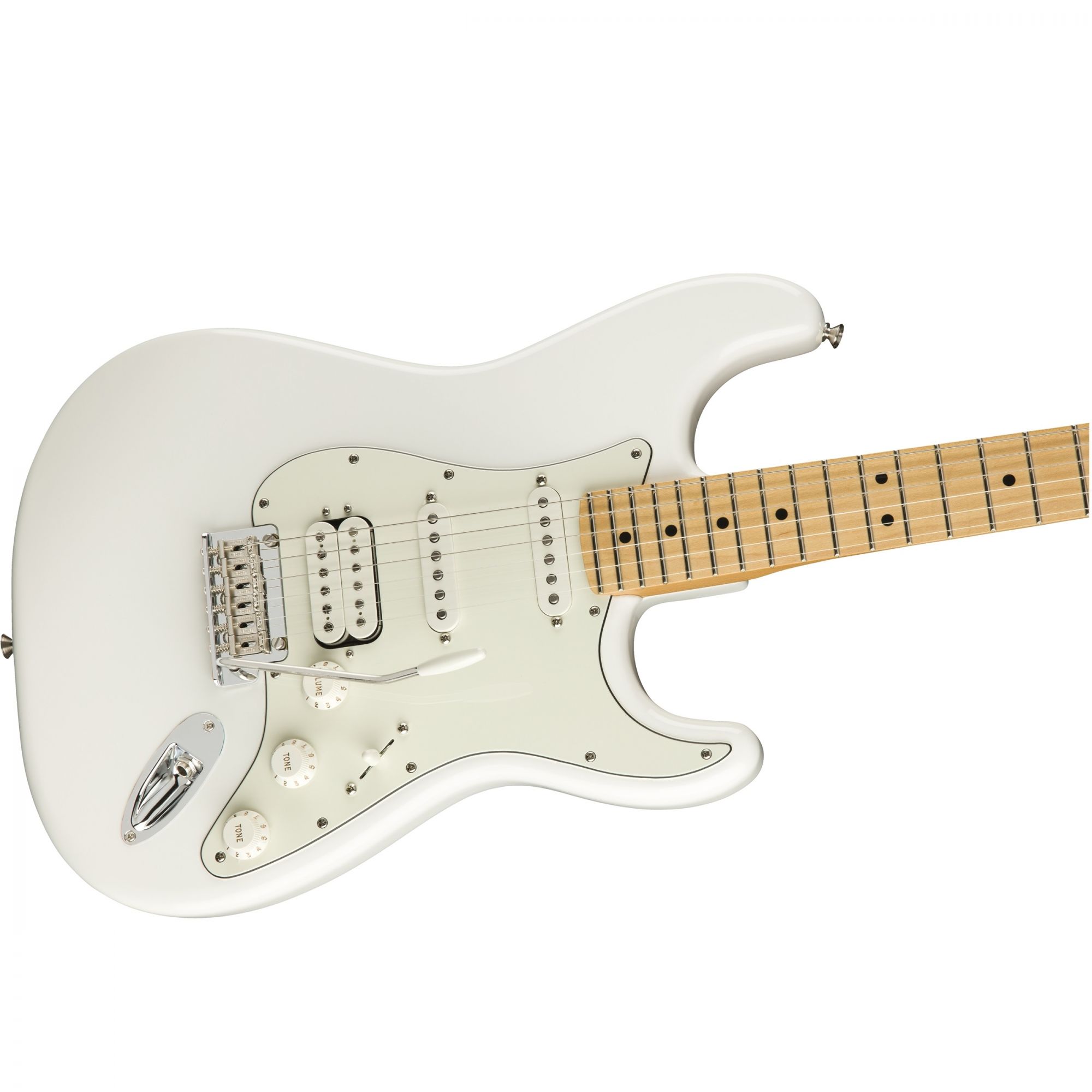 Player Stratocaster HSS Maple Fingerboard Electric Guitar - Polar White